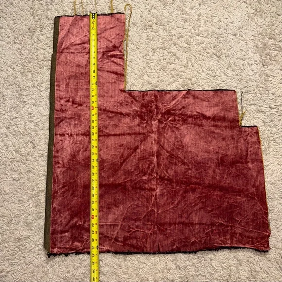 Velvet Upholstery Fabric Remnanats - Picture 11 of 12